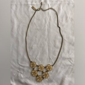 The Limited Gold Floral Necklace - costume jewelry